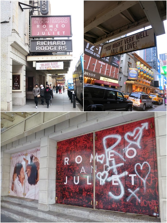 New York :: Richard Rogers Theater - Romeo & Juliet Musical with Orlando Bloom