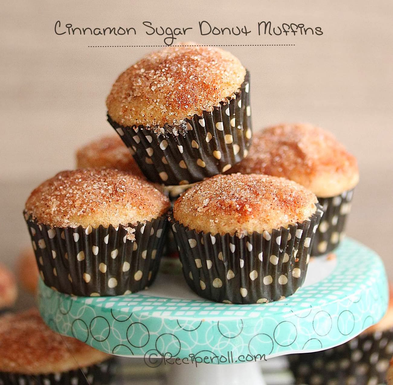 Cinnamon Sugar Donut Muffins | Donut muffins
