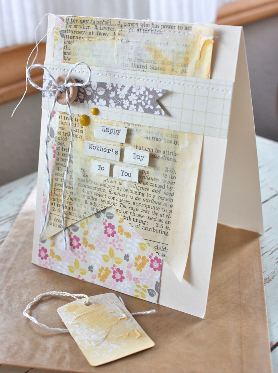 Mish Mash Art techniques on cards....Gesso and modeling paste