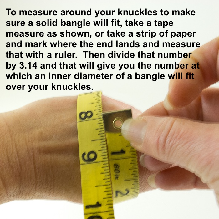 Rocco's Rants and Raves: Bangle sizing guide