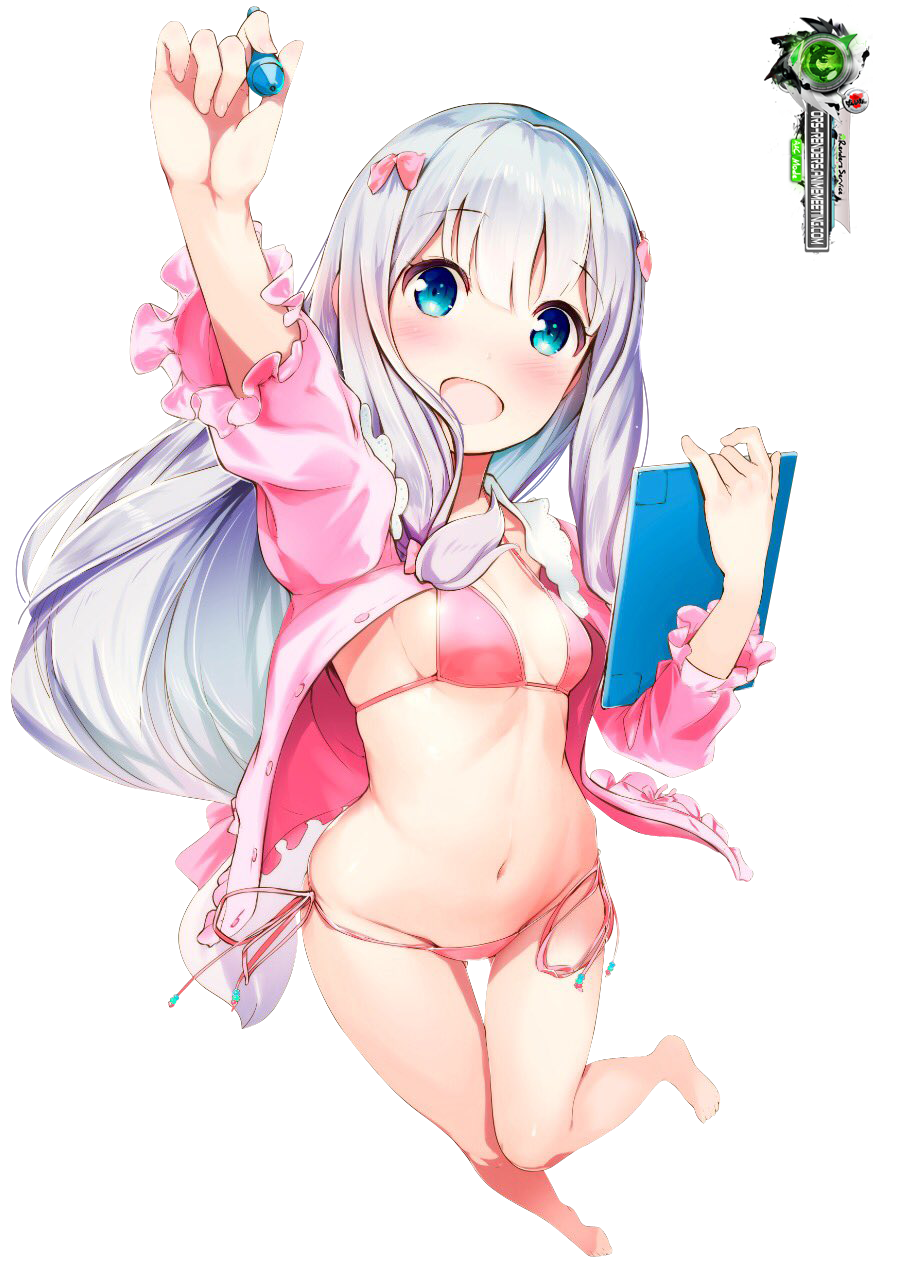 Ero-Manga Sensei:Izumi Sagiri Hyper Kawaiii+Sexy Pajama Bikini Render.