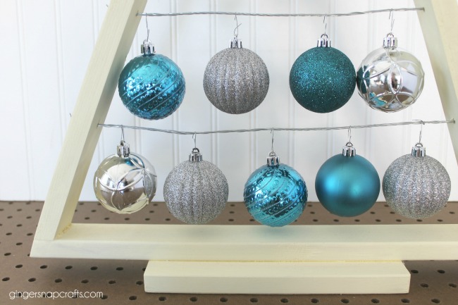 Ginger Snap Crafts: DIY Ornament Display Tree tutorial