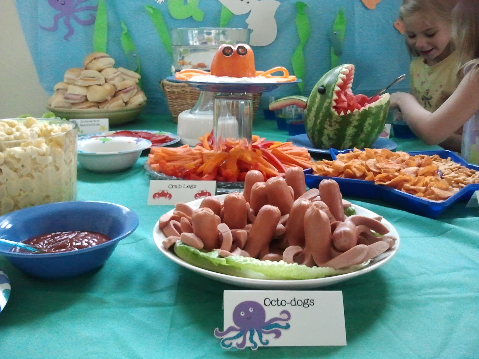 Kinsers An "Under the Sea" Birthday Party