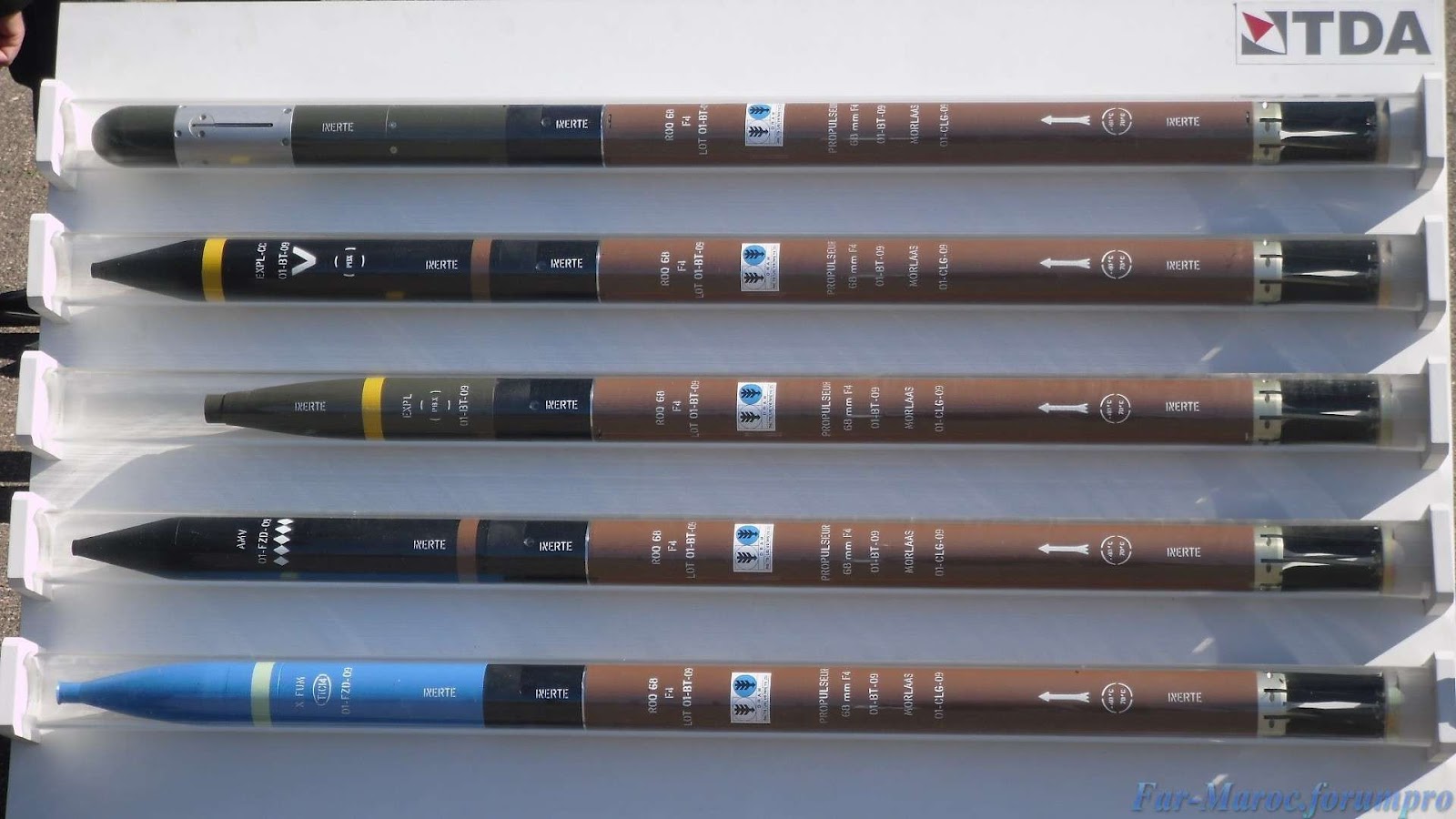 The Ordnance Underground Blog French 68mm Rocket Display