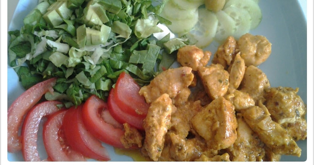 Délices and co POULET CURRY MARINE AU YAOURT