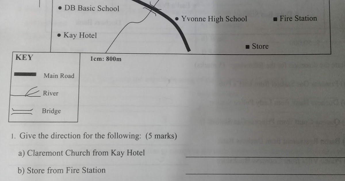 Compass Direction and Angular Bearing Worksheets