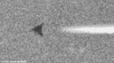 Triangle UFO Photographed in Texas 3-10-14
