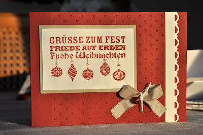 Bestempelt - Bettina und Maria: Weihnachtswünsche Chili