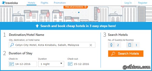 Pengalaman Booking Hotel Jimat Berganda di Traveloka