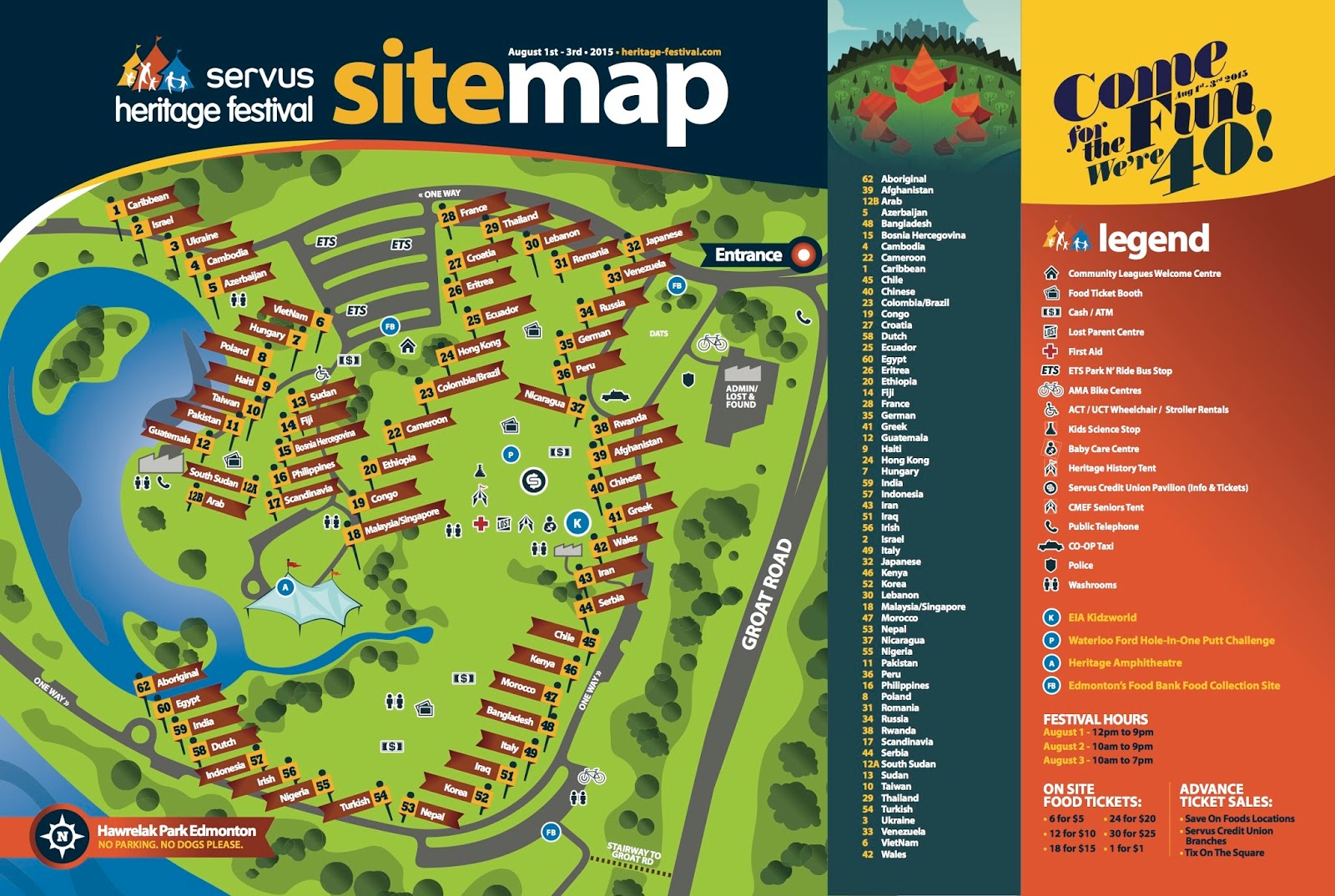 Winding Spiral Case Heritage Festival at Hawrelak Park