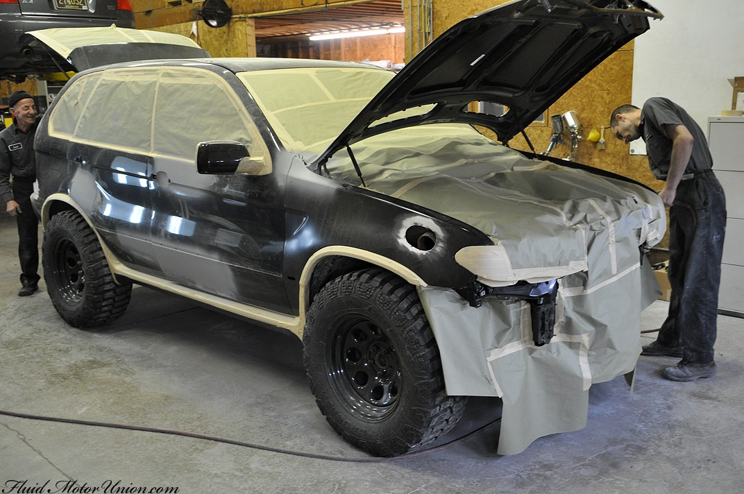 BMW x5 e53 камуфляж