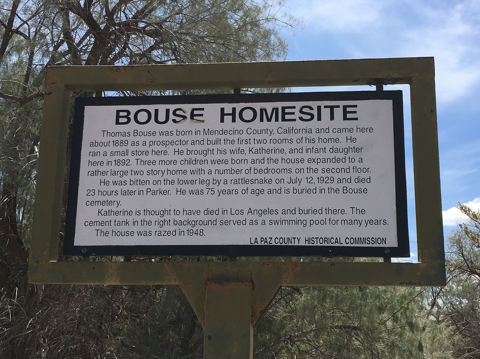 Behind the scenes of history adventuring going to Bouse, Arizona History Adventuring