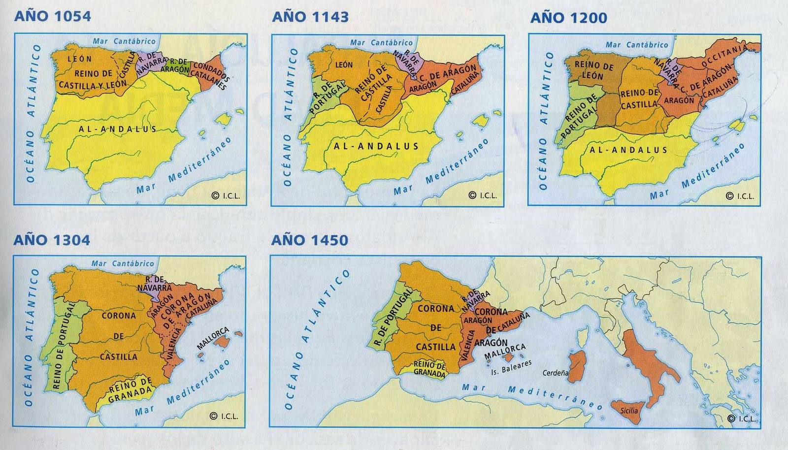 Me gustan las Sociales Formación y Expansión de los Reinos Peninsulares (Península Ibérica
