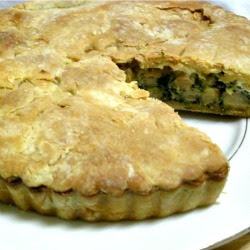 Spinach and White Bean Tart