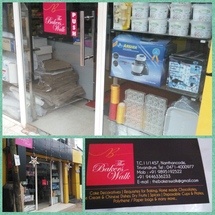 Baking Ingredient Store in Trivandrum City