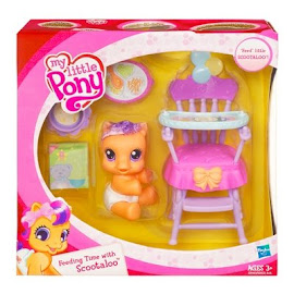 My Little Pony Scootaloo Newborn Cuties Playsets Feeding Time with Scootaloo G3.5 Pony