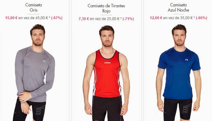 Escoge entre decenas de modelos de camisetas en oferta Camisetas de deporte para hombre