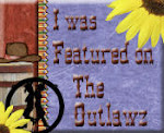 My card was featured on the Outlawz site