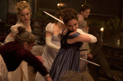 Pride and Prejudice and Zombies starring Bella Heathcote and Lily James