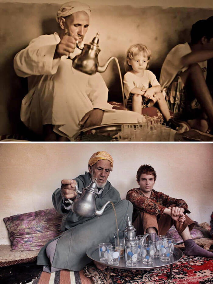 20 Awesome Family Photo Recreations Show That Some Things Never Change