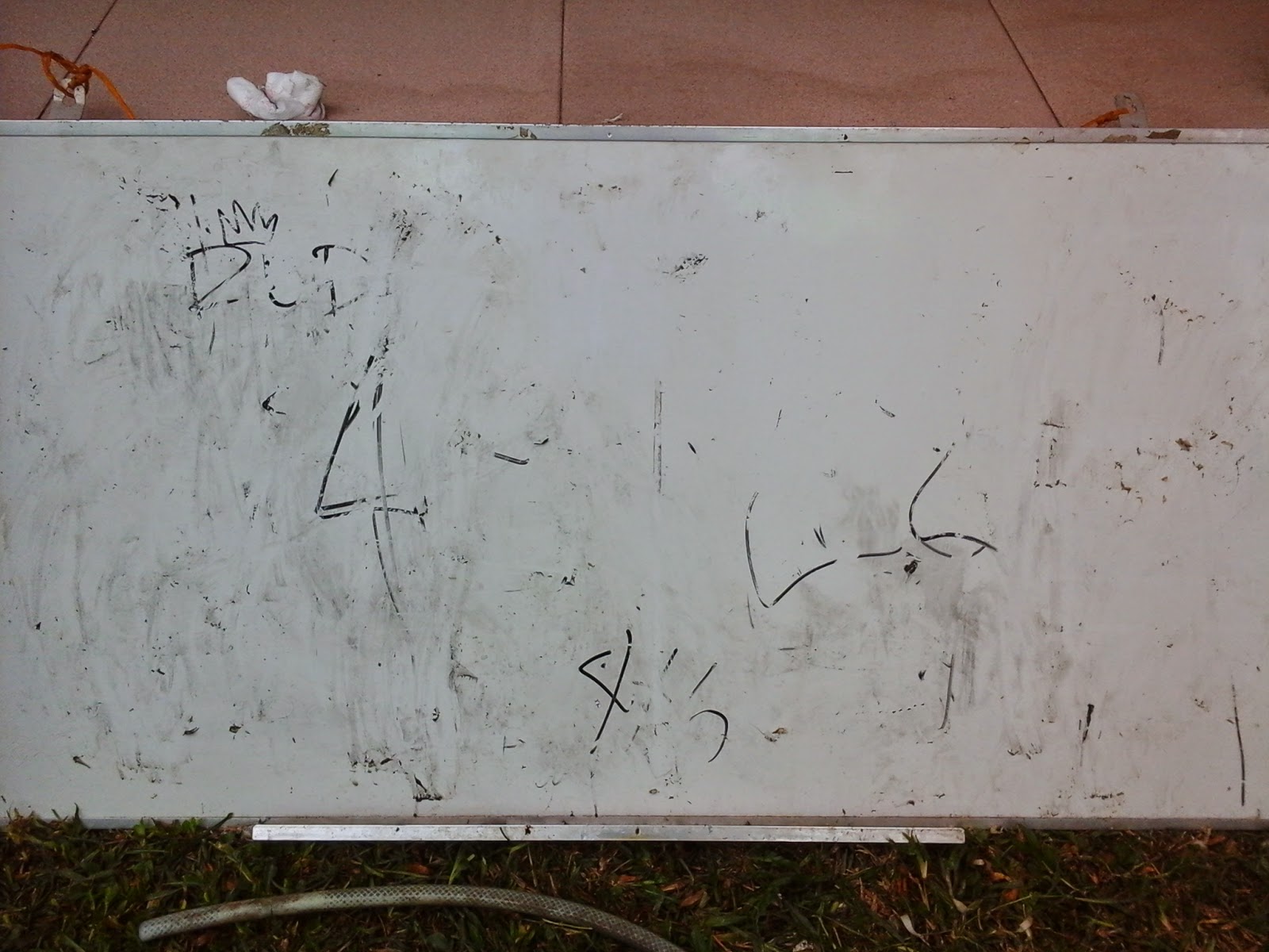 Cleaning an Old Whiteboard Fred Opinion