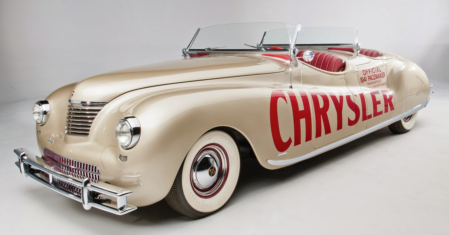 Just A Car Guy 1941 Chrysler Newport phaeton, pace car of the 1941