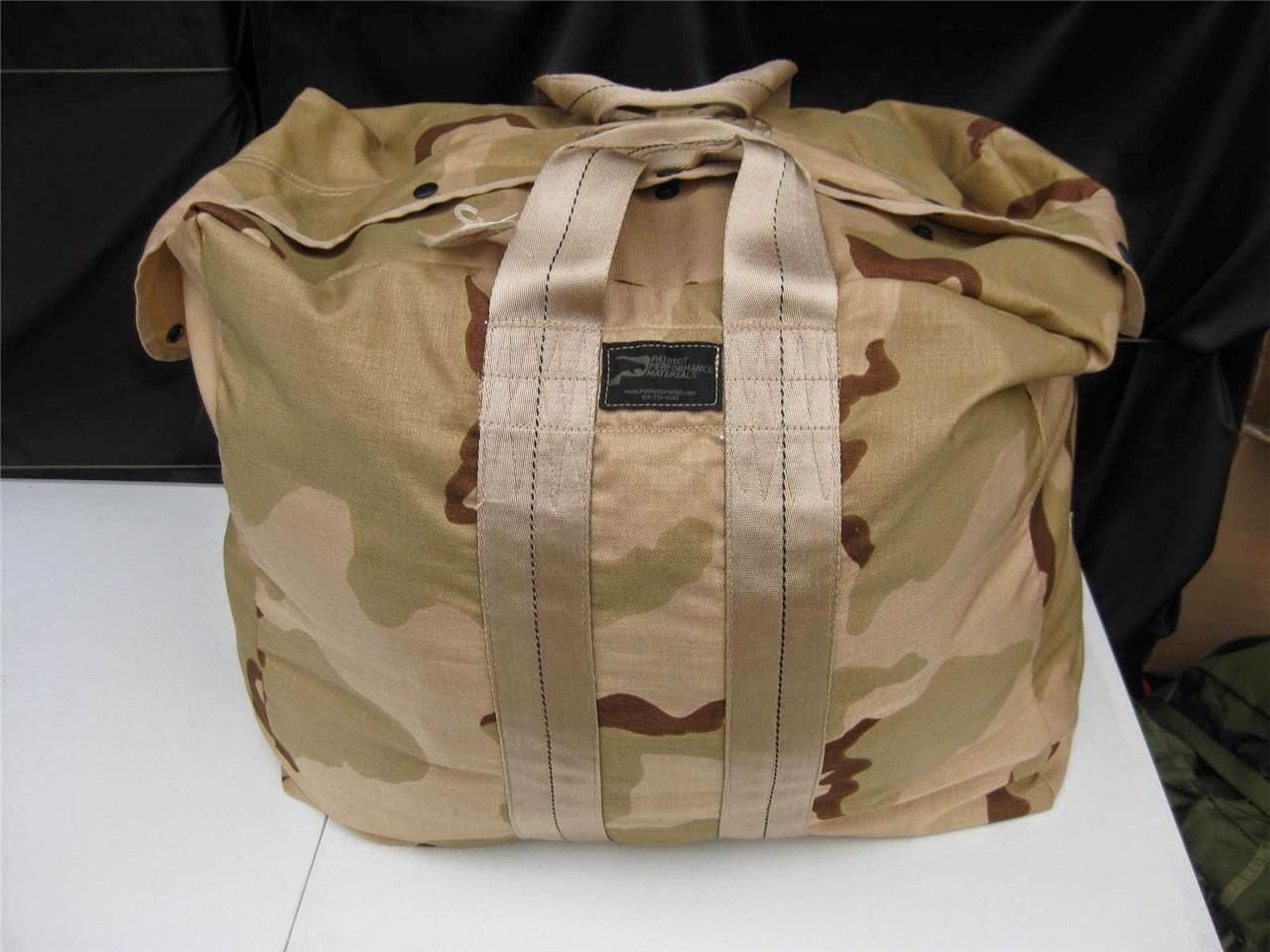 bingbabel USAF Aviator Kit Bag Desert TriColor