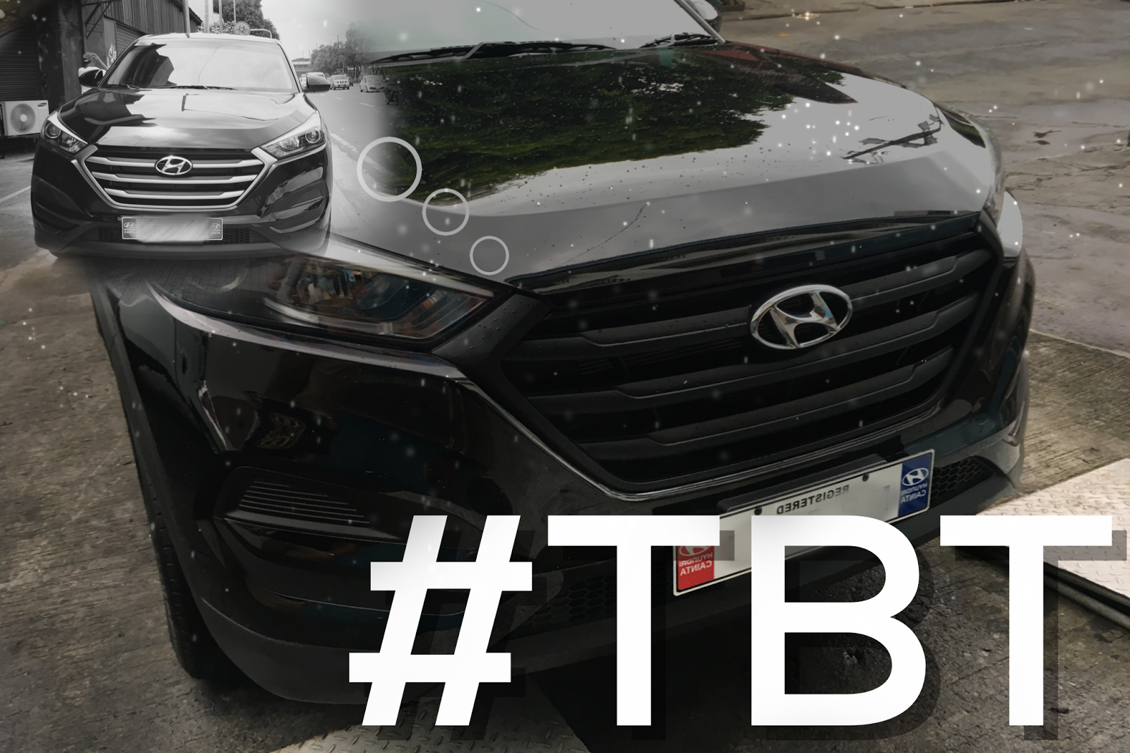 Road to stealthy look Matte black vinyl wrap on Hyundai Tucson stock grills Hihey Blog