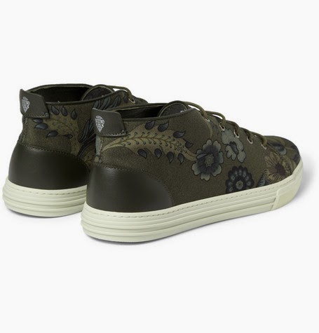 Florals For Spring? Groundbreaking!: Gucci Leather-Trimmed Flower Print ...