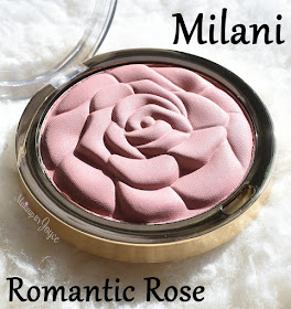 Milani Romantic Rose Powder Blush Review Swatch