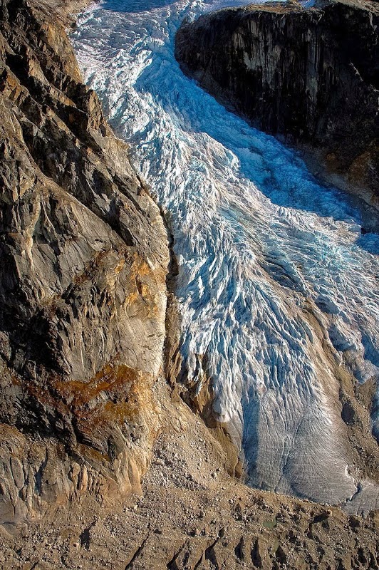 The Ruth Glacier, in Denali National Park The Ruth Glacier, in Denali National Park