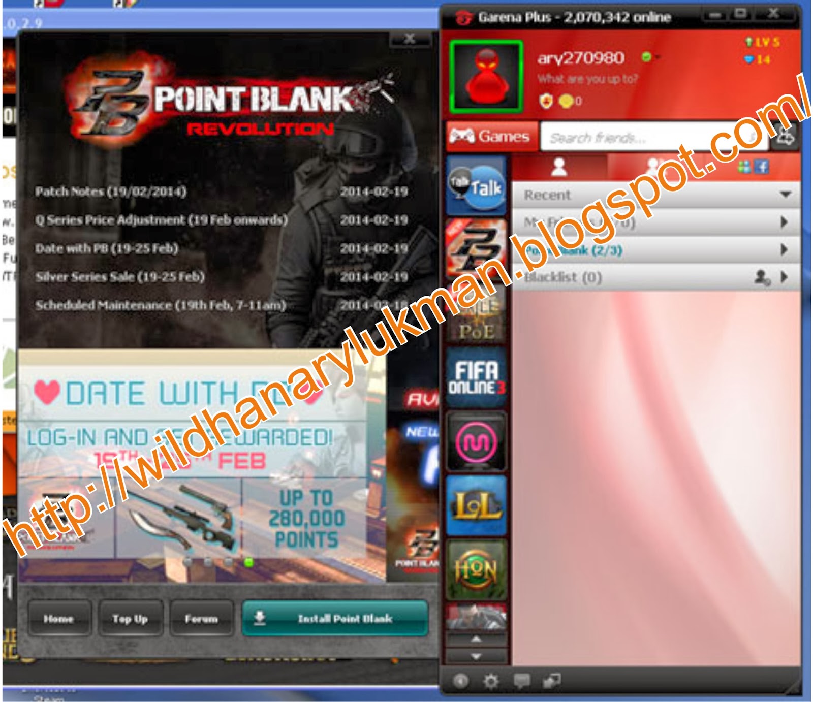 Install Point Blank Revolution (PB GARENA) - ARY LUKMAN