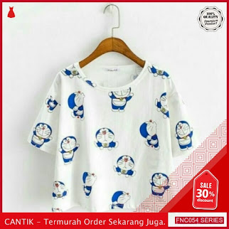 FNC054D29 Doraemon Full Tee murah Wanita Serba 30 Ribuan