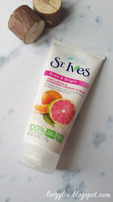 St. Ives Pink Lemon & Mandarin Orange Scrub review