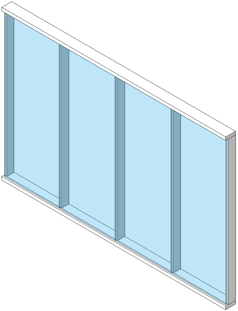 revitED Profiling Curtain Wall Mullions