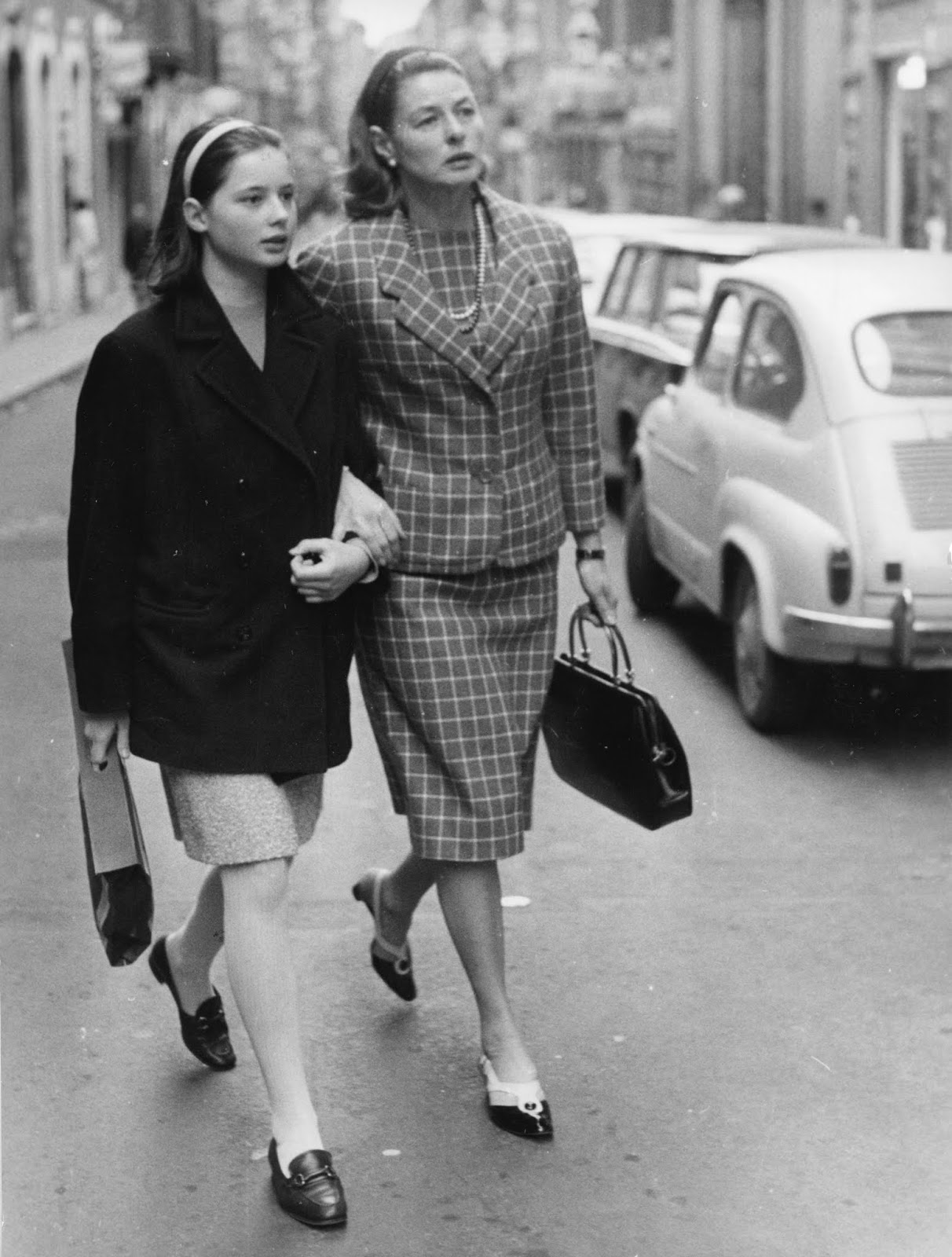 Colors For A Bygone Era Ingrid Bergman And Daughter Isabella Rosellini