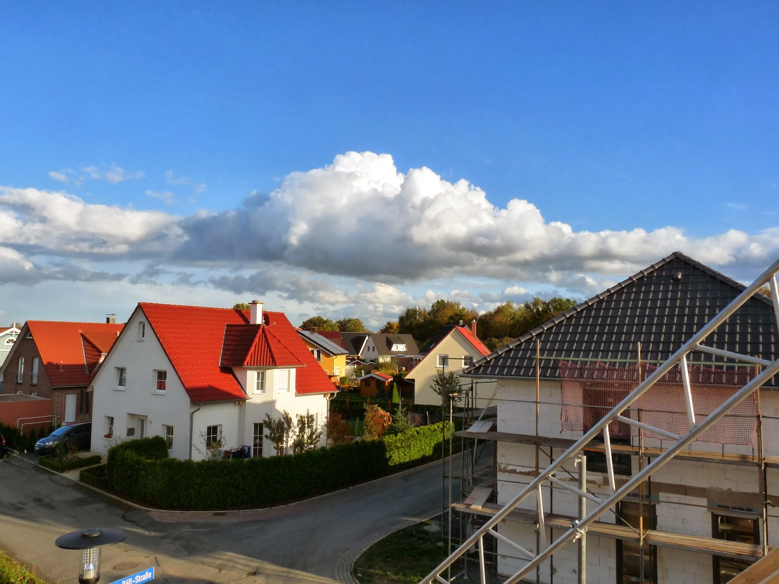 Schaffe, schaffe, Häusle baue: Oktober 2013