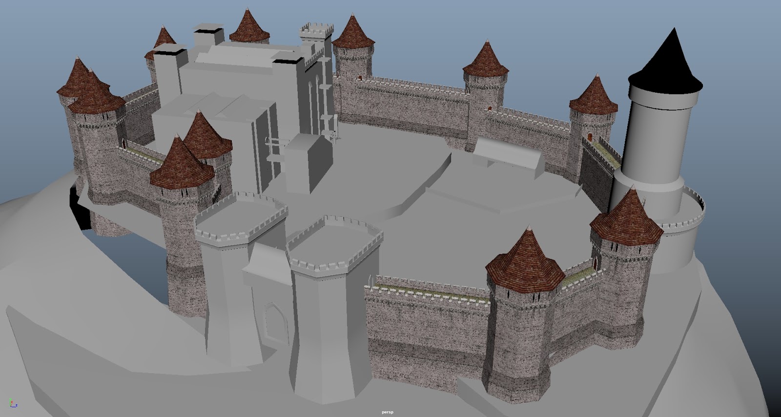 medieval castle architecture design