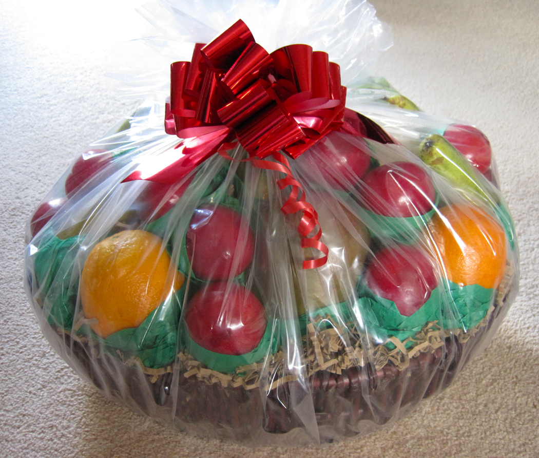 fruit gift basket from first4hampers review a glug of oil