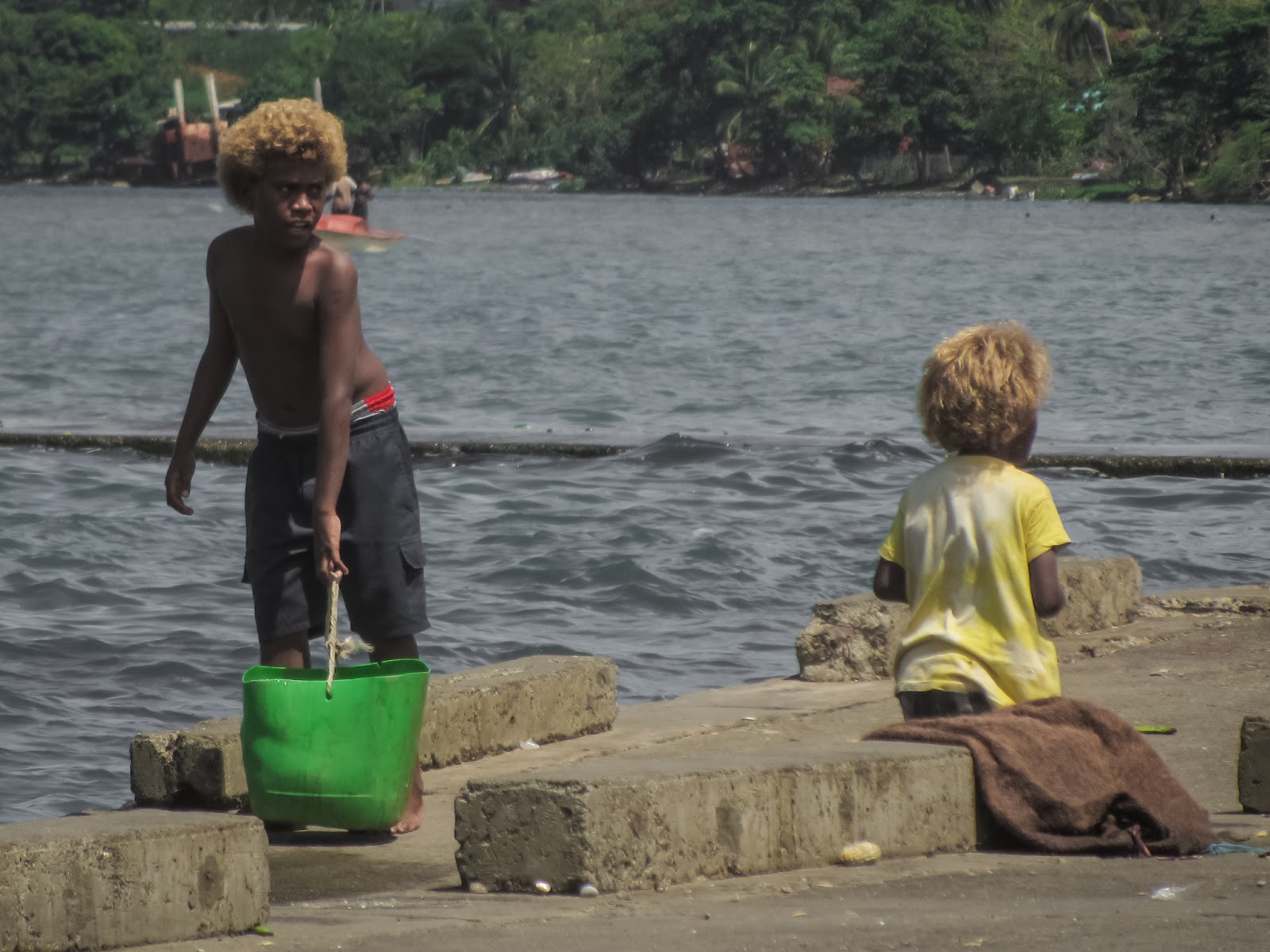 Solomon Islands Black People With Blonde Hair Sven S Travel Venues