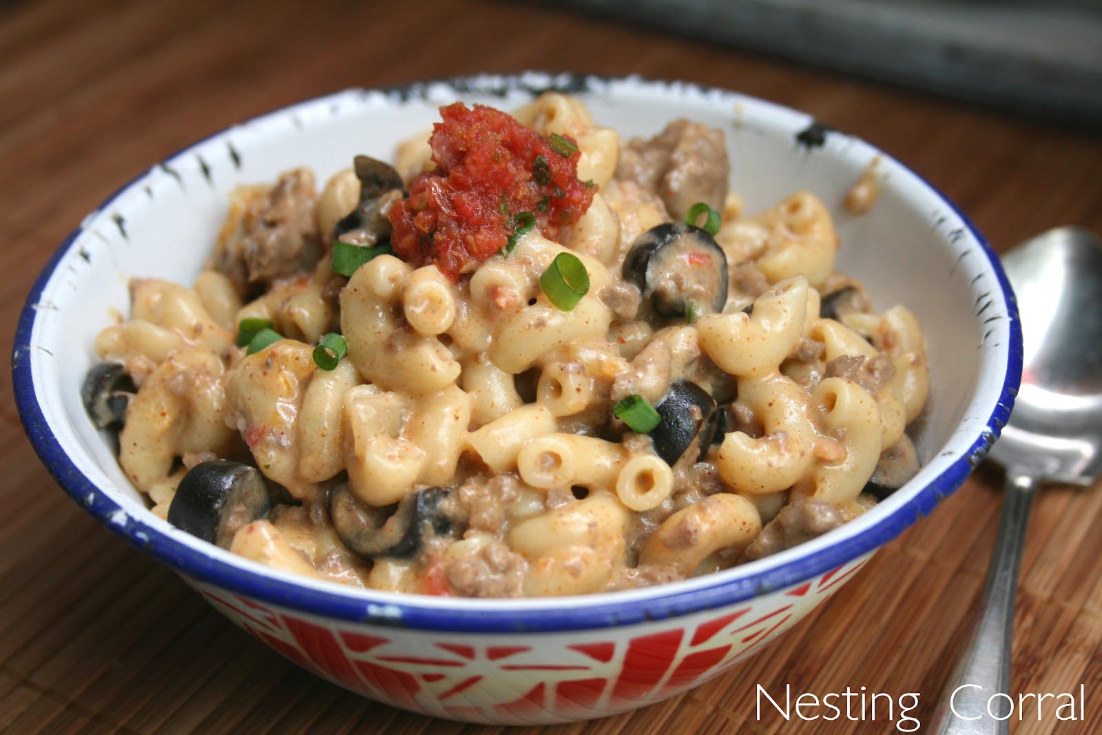 The Nesting Corral Mexican Mac & Cheese