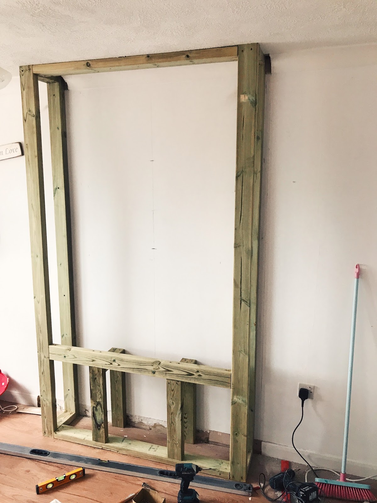 How To Build Fake Wall For Tv Wall Design Ideas