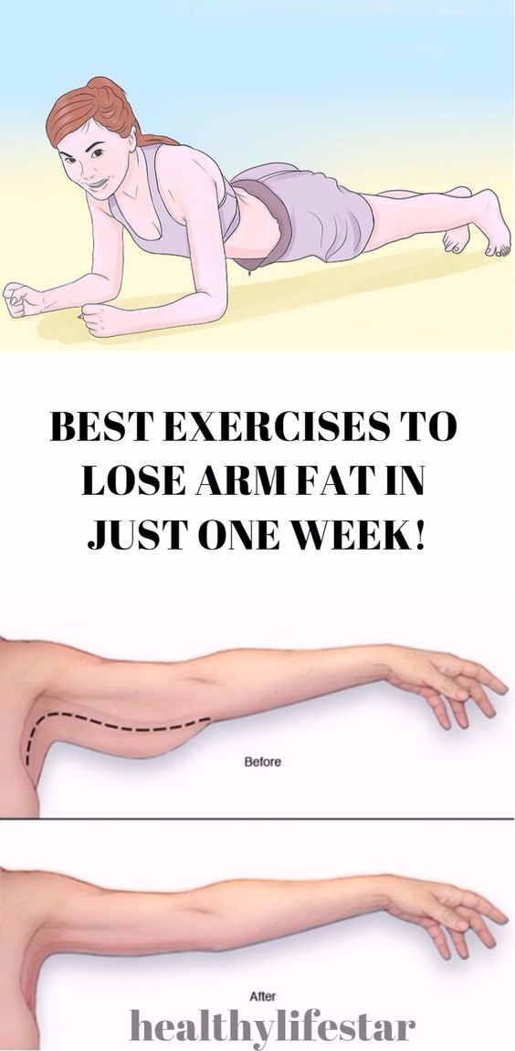 BEST EXERCISES TO LOSE ARM FAT IN JUST ONE WEEK HEALTHYLIFE