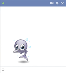Facebook Dolphin Emoticon