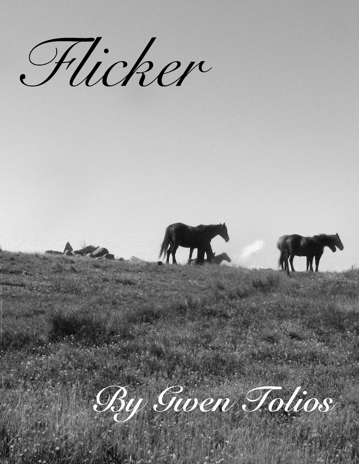Cover of Flicker by Gwen Tolios