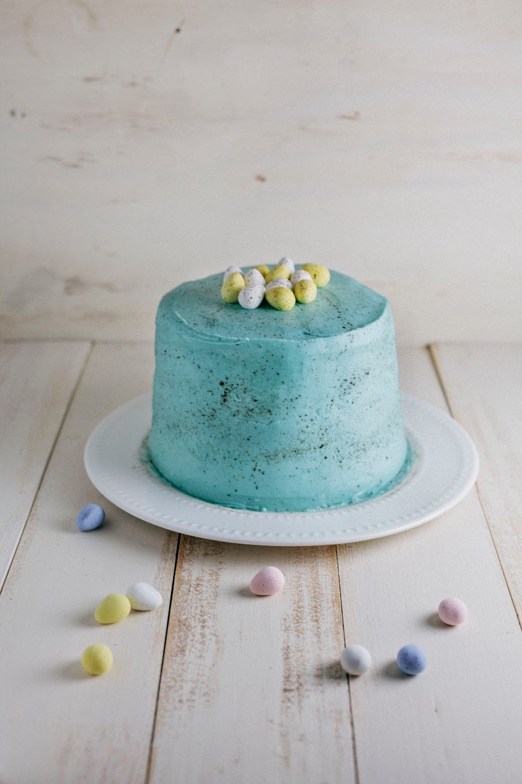 Easter Egg Cake hummingbird high a desserts and baking blog