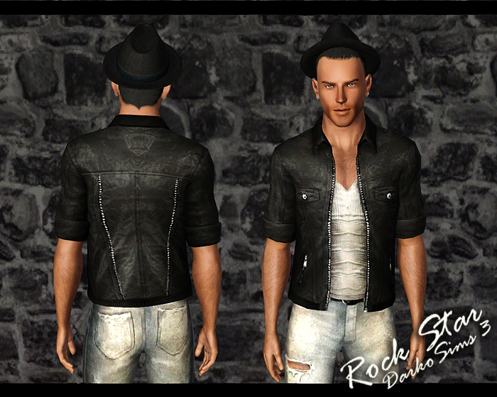 DarkoSIMS3: Rock Star Jacket