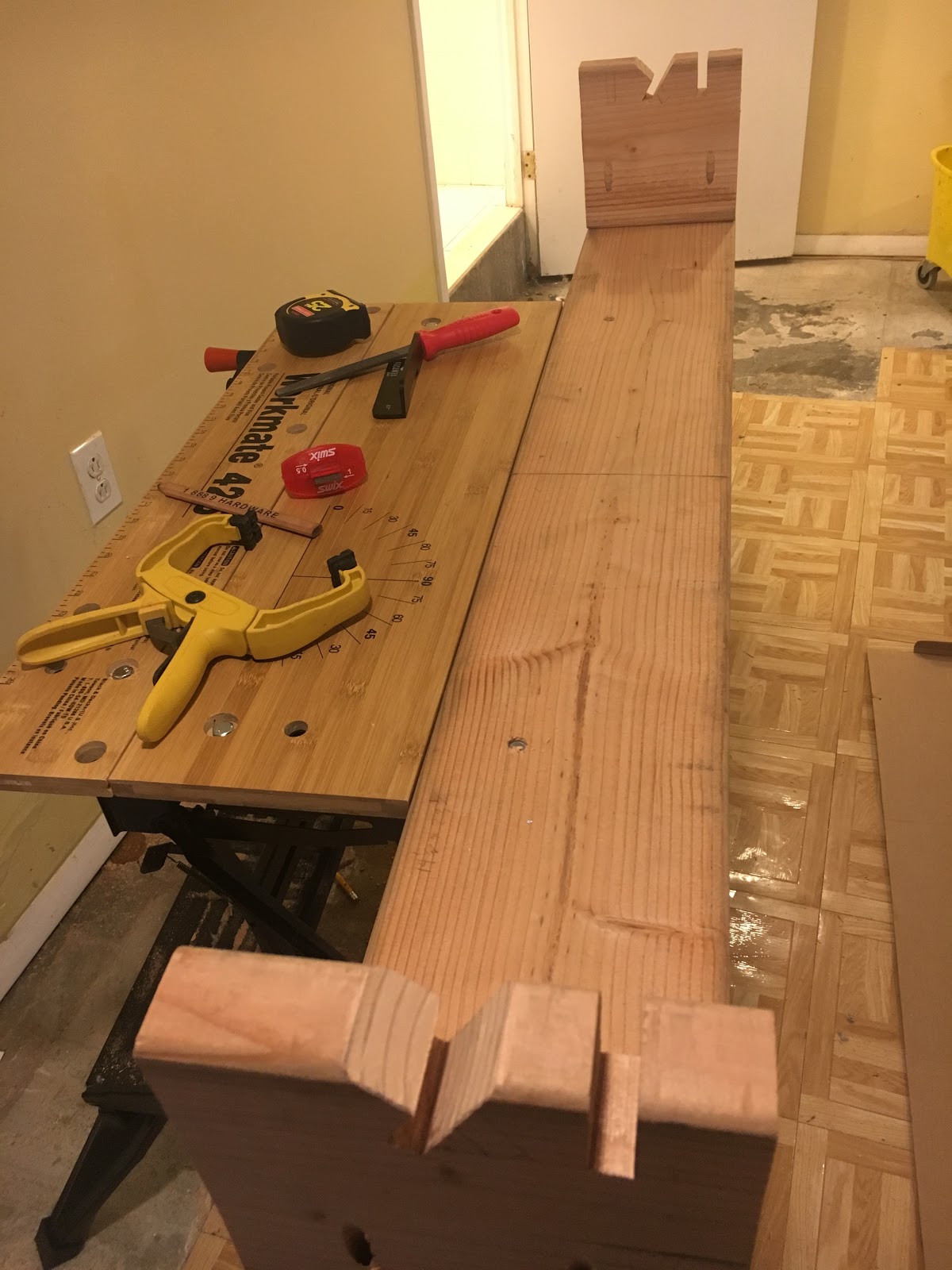 DIY Ski Tuning Bench