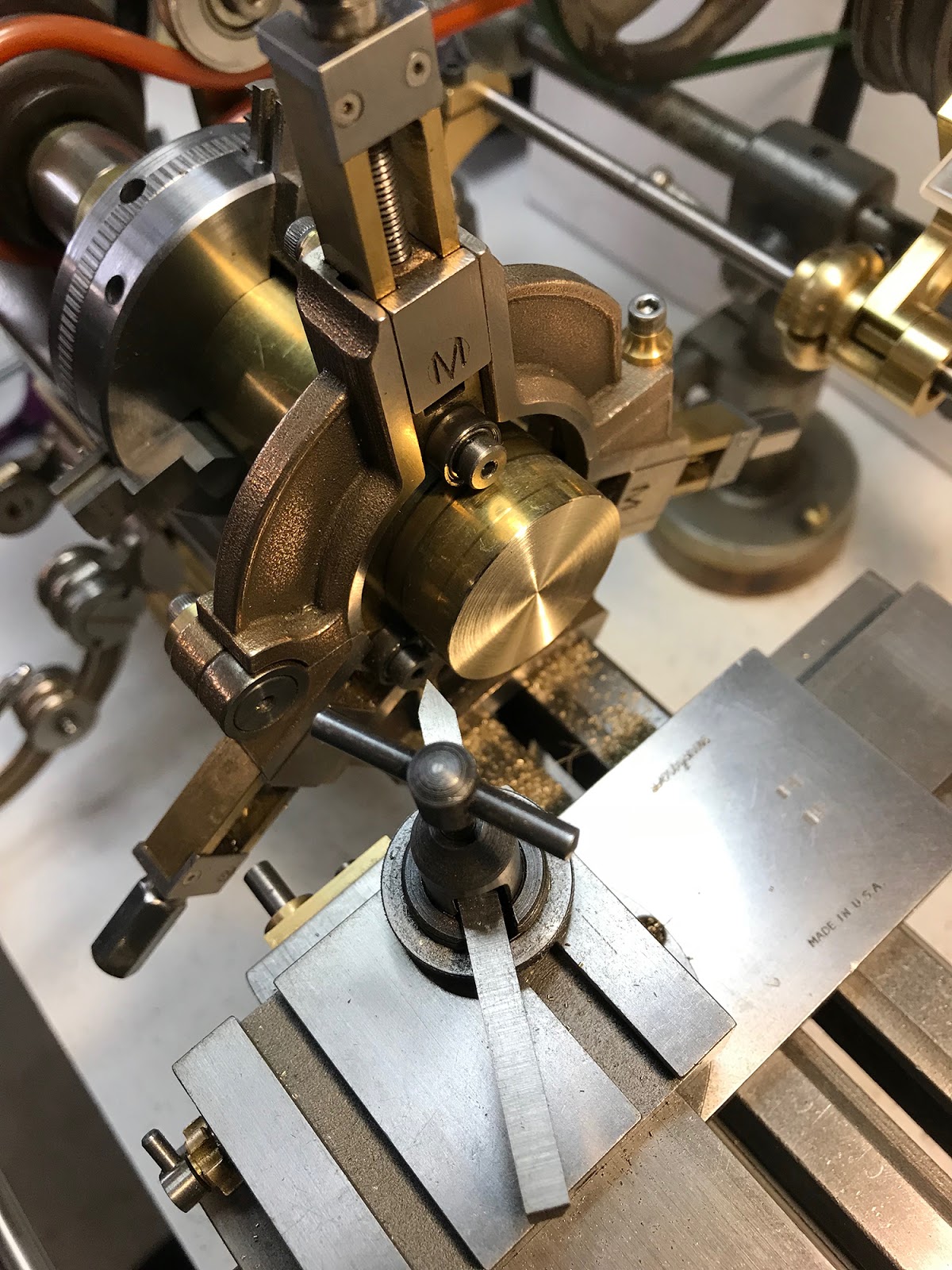 MOWRER WW LATHE TOOLS Tool Grinding attachment for watchmakers lathe