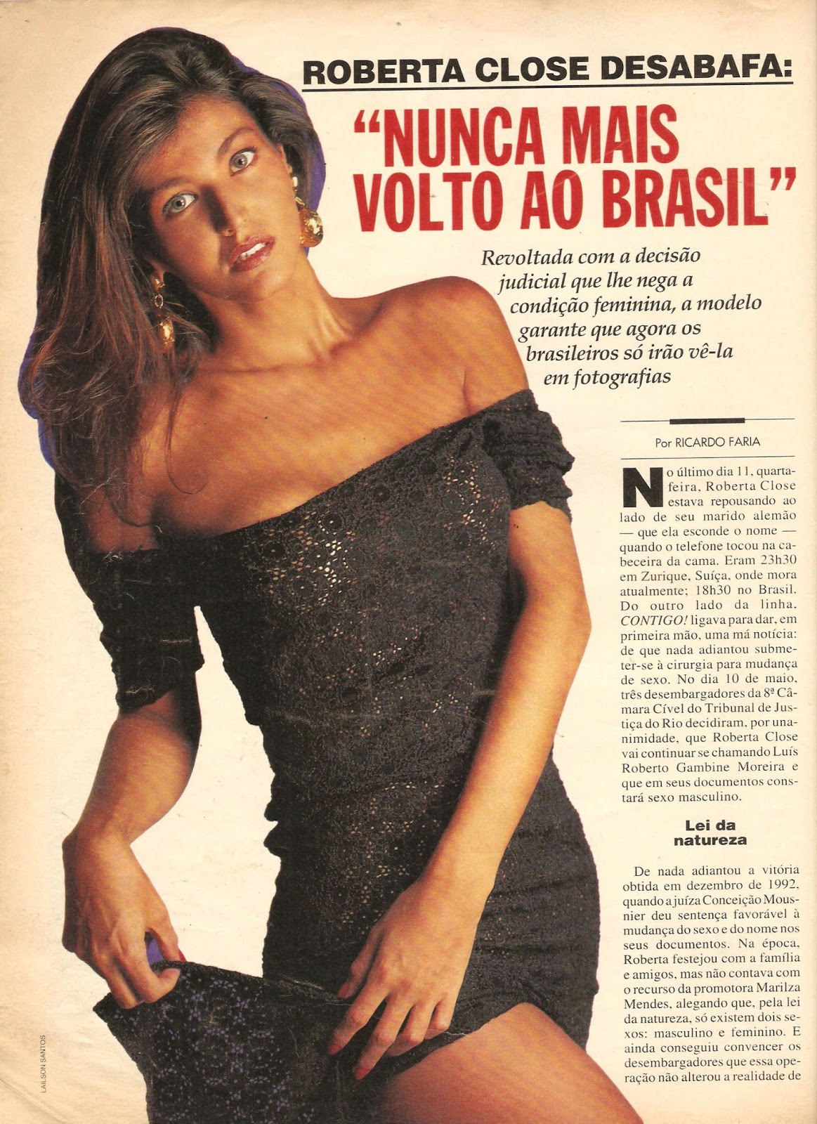 revista amiga & novelas ROBERTA CLOSE